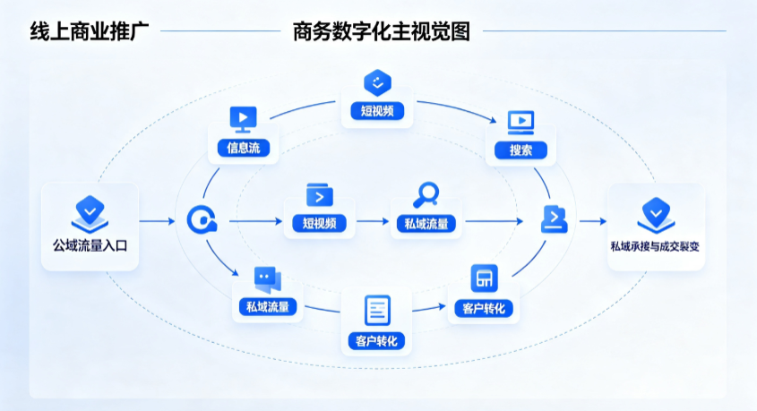 汝州市线上商业推广怎么做？全域流量闭环搭建与低成本转化实战指南